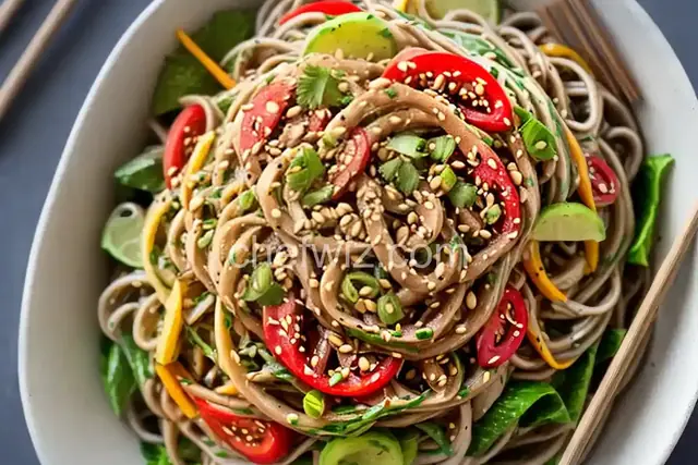 Cold Soba Noodle Salad