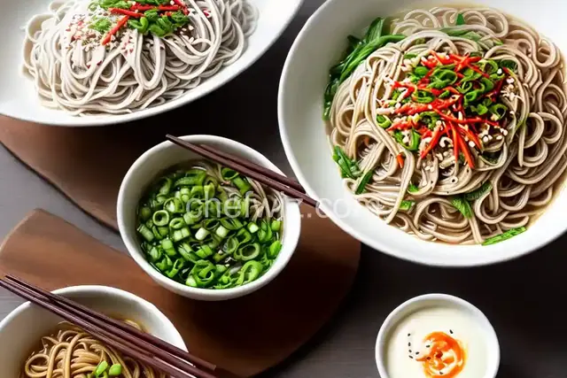 Cold Somen Noodles with Dipping Sauce Recipe