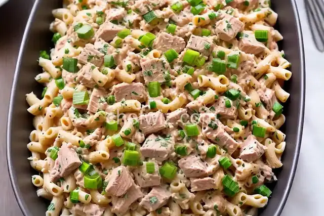 Cold Tuna Macaroni Salad