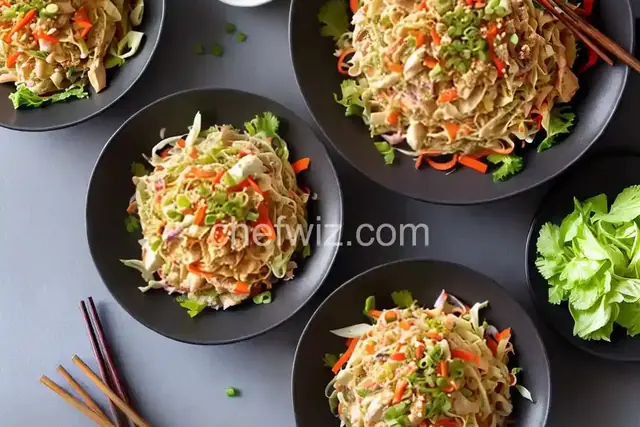 Coleslaw in Chinese-style Dressing Recipe