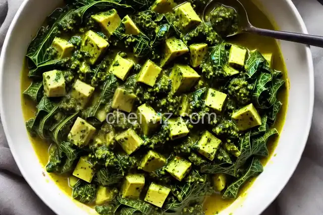 Collard Greens and Kale Pesto