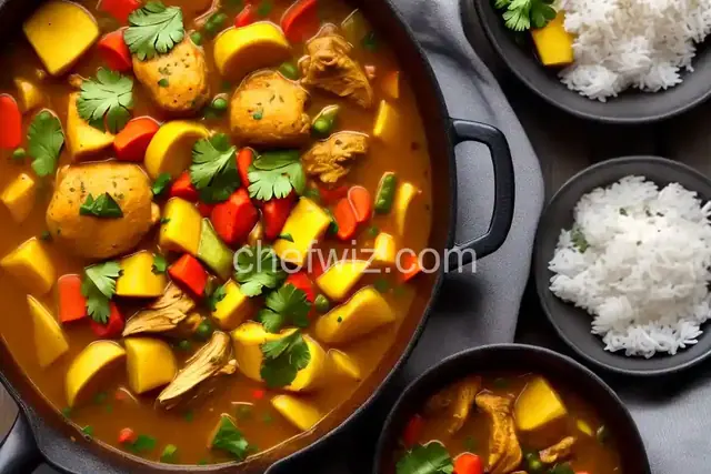 Colombian Chicken Stew: Sancocho
