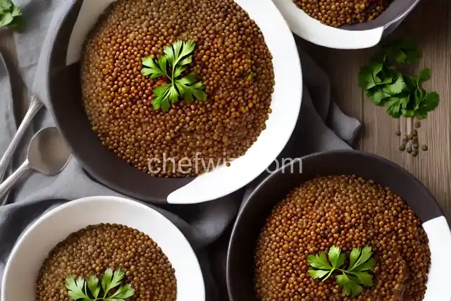 Colombian Lentils
