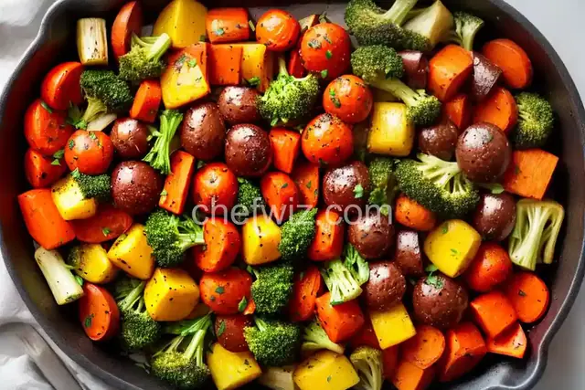 Colorful Roasted Vegetables
