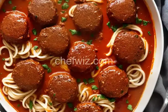 Comfort Meatballs