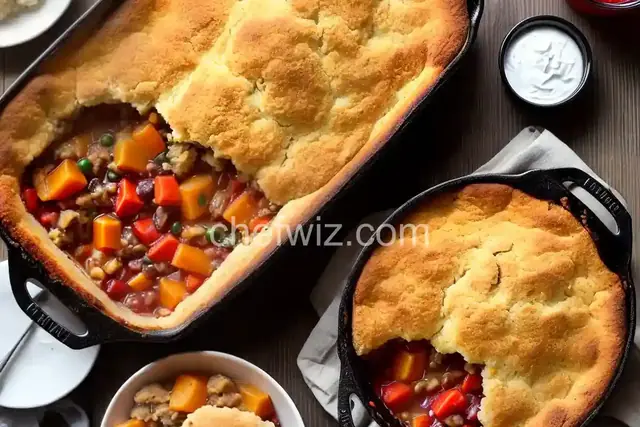 Comforting Turkey Cobbler