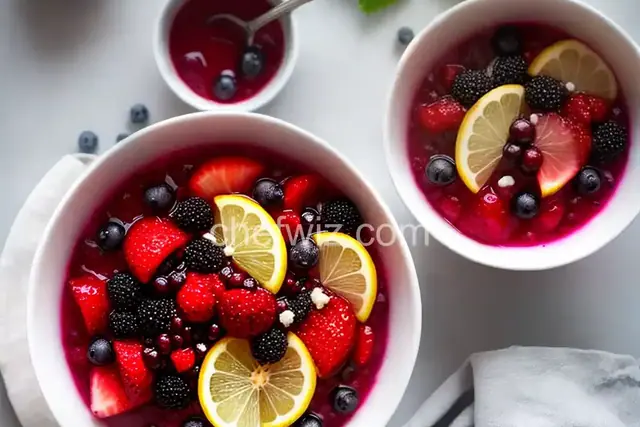 Compote with Frozen Berries