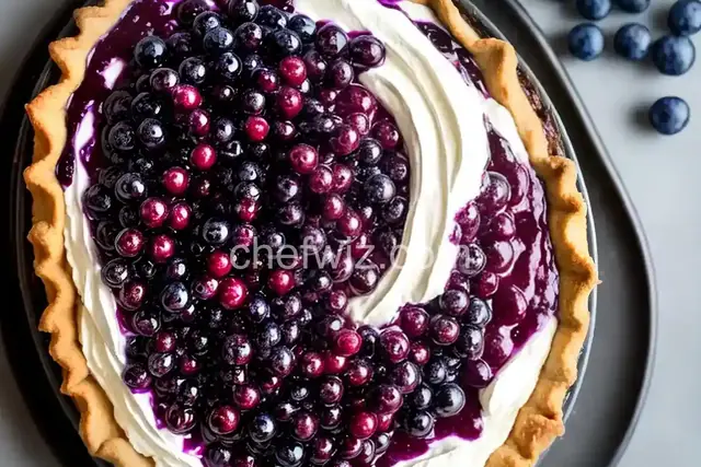 Concord Grape Pie III