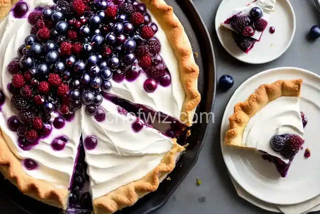 Concord Grape Pie II