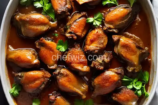 Confit Duck Wings