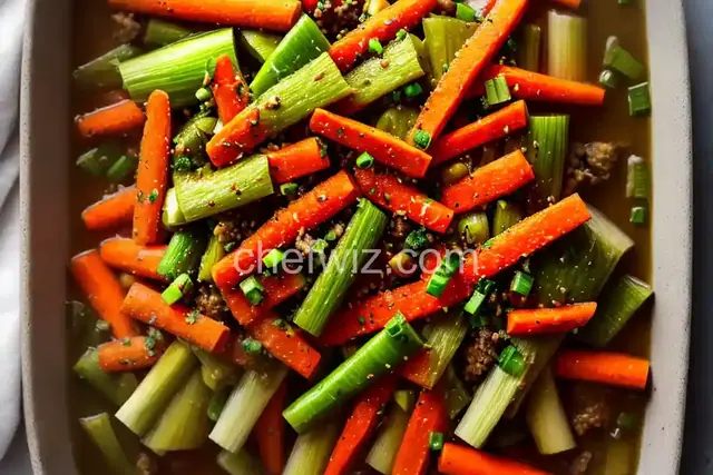 Confit of Leeks and Baby Carrots