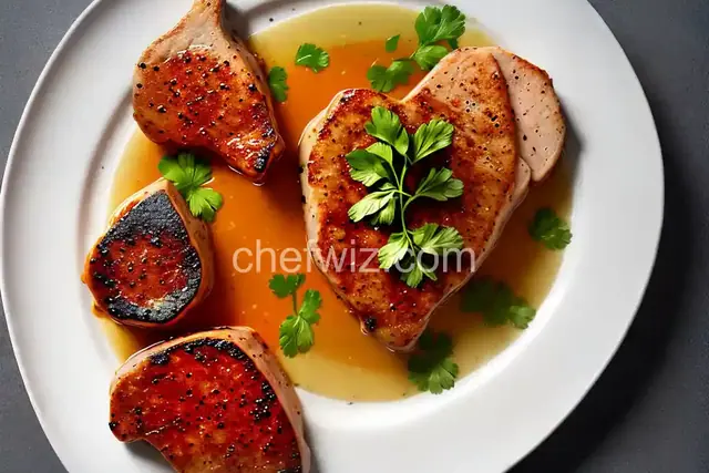 Consommé Pork Chops