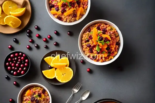 Cooked Cranberry and Orange Relish