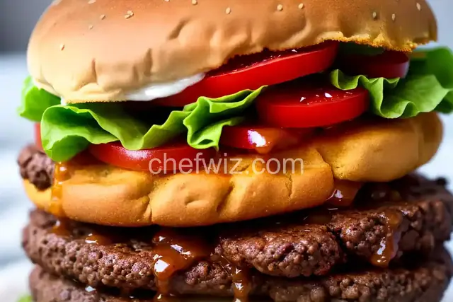Copycat Carl's Jr. Bacon Western Cheeseburger