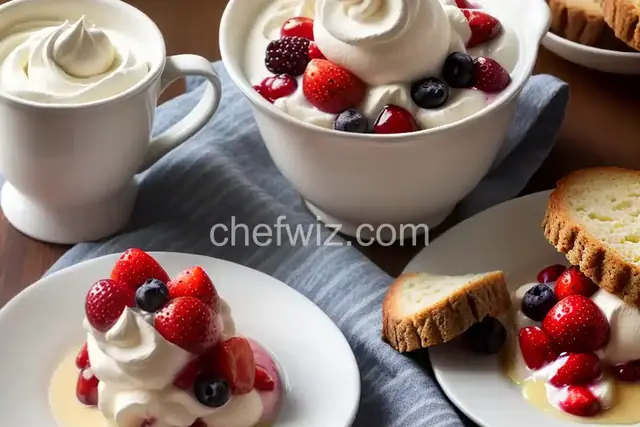 Copycat Ruth Chris's Sweet Cream With Seasonal Berries