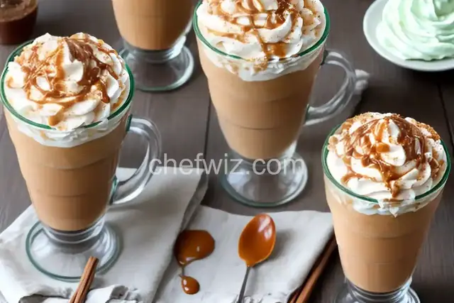 Copycat Starbucks Caramel Frappuccino