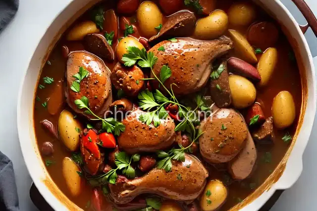 Coq Au Vin Blanc