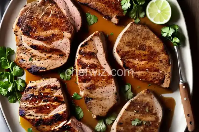 Coriander- and Cumin-Rubbed Pork Chops