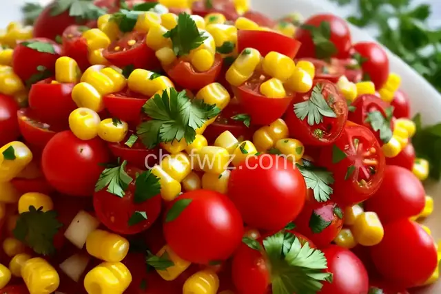 Corn & Cherry Tomato Salsa