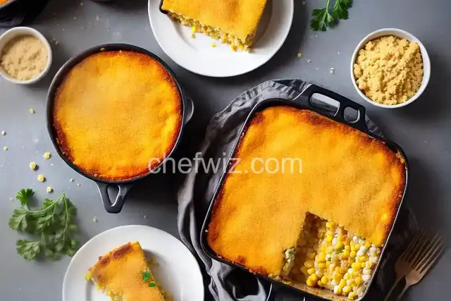 Corn Casserole with Crackers