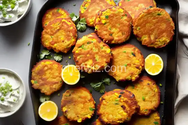 Corn Hash Fritters