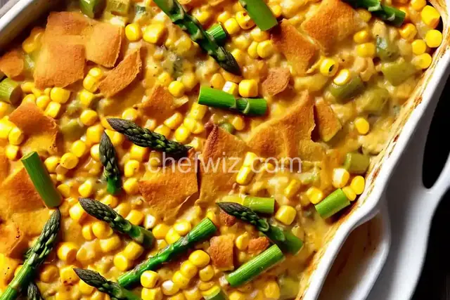 Corn and Asparagus Casserole