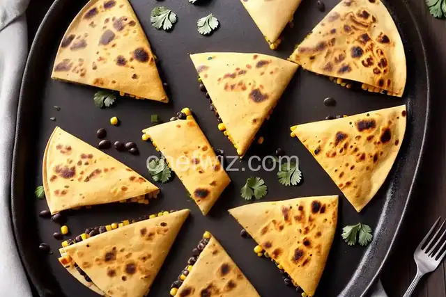 Corn and Black Bean Quesadillas