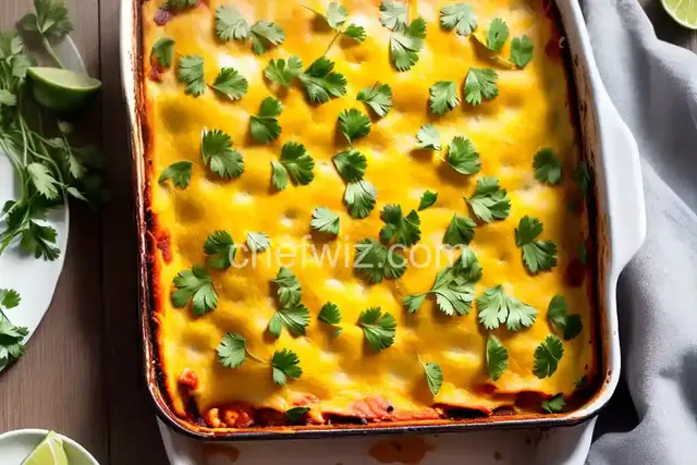 Corn and Poblano Lasagna