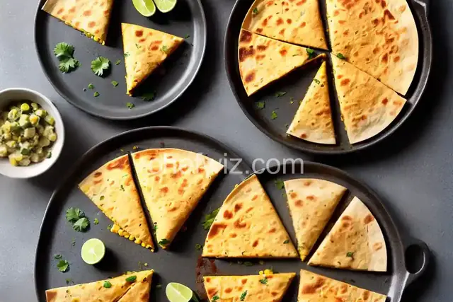 Corn and Zucchini Quesadillas Recipe