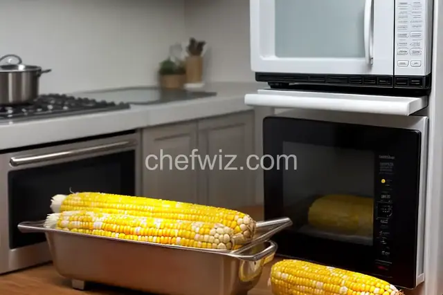 Corn on the Cob in the Microwave