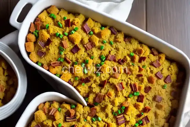 Cornbread-Bacon Stuffing