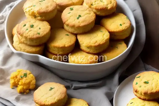 Cornbread Cheddar Biscuits