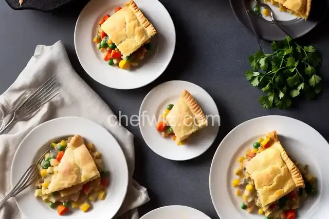 Cornbread Chicken Pot Pie