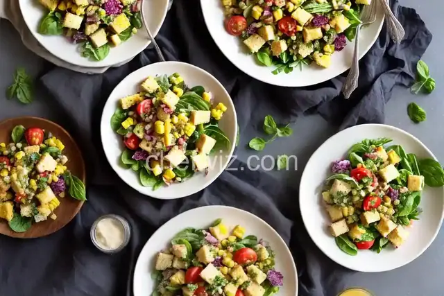 Cornbread Panzanella Salad