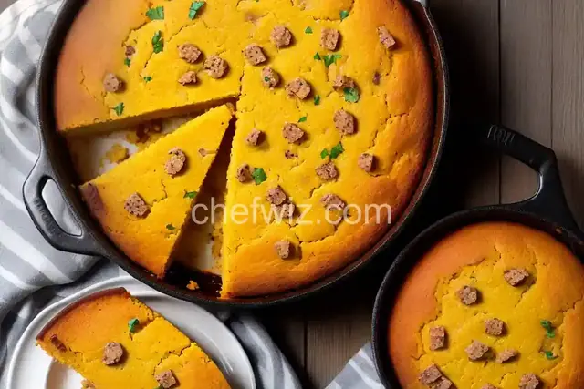 Cornbread Sausage Casserole