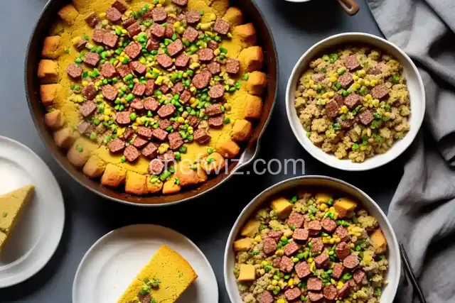 Cornbread, Sausage, and Pecan Dressing