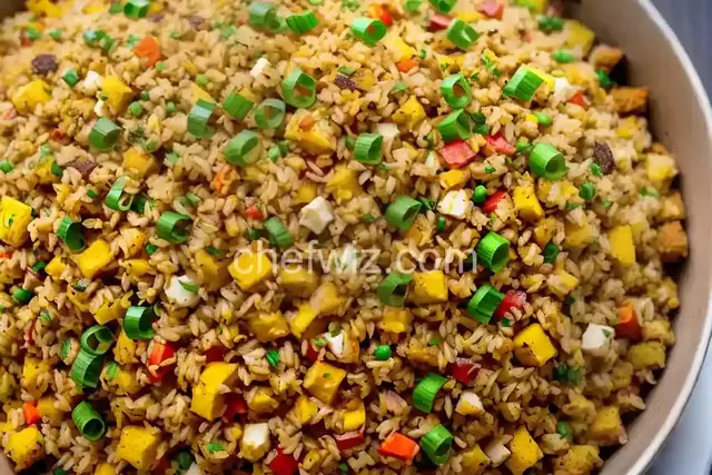 Cornbread Stuffing Fried Rice