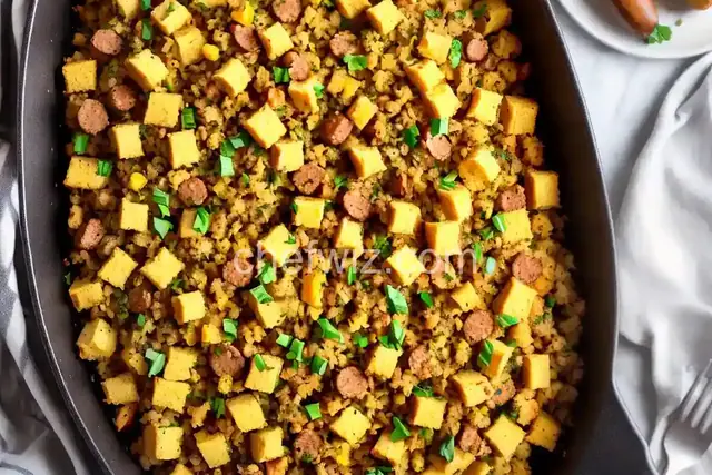 Cornbread Stuffing with Sausage