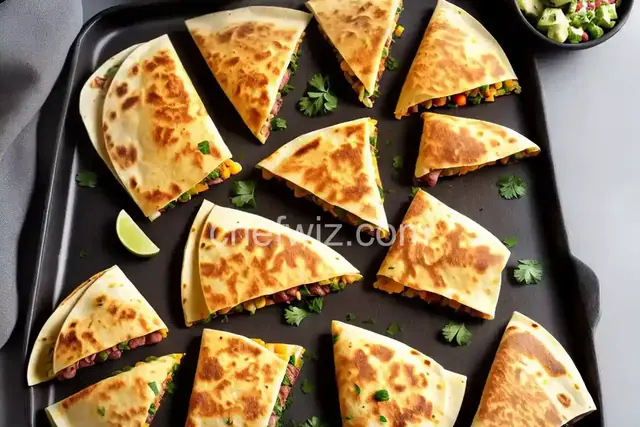 Corned Beef & Cabbage Cheese Quesadillas