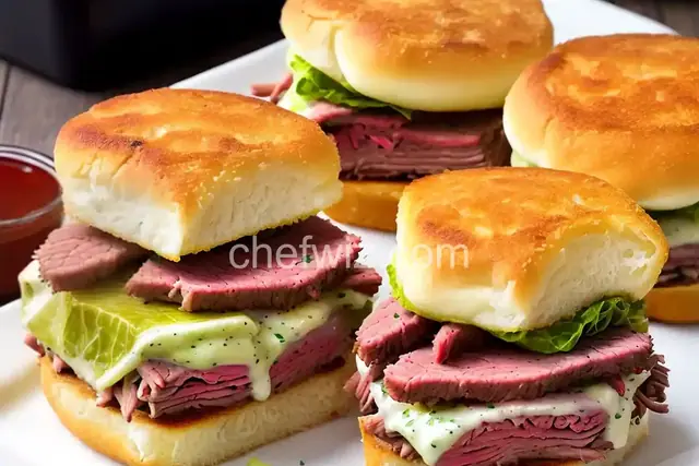 Corned Beef and Cabbage Sliders