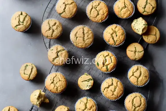 Cornmeal Millet Poppy Seed Muffins