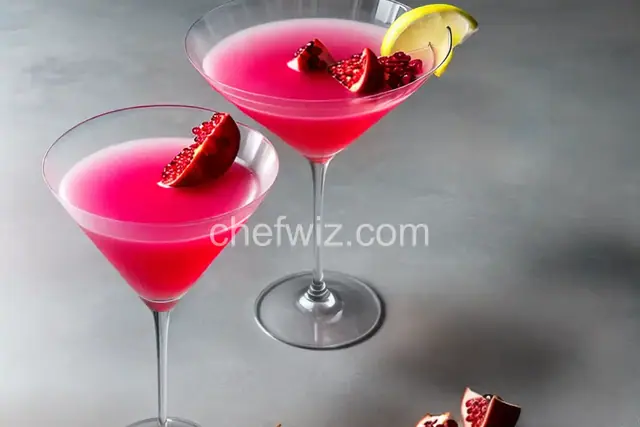 Cosmo-Style Pomegranate Martini