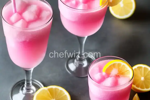 Cotton Candy Lemonade Slushie