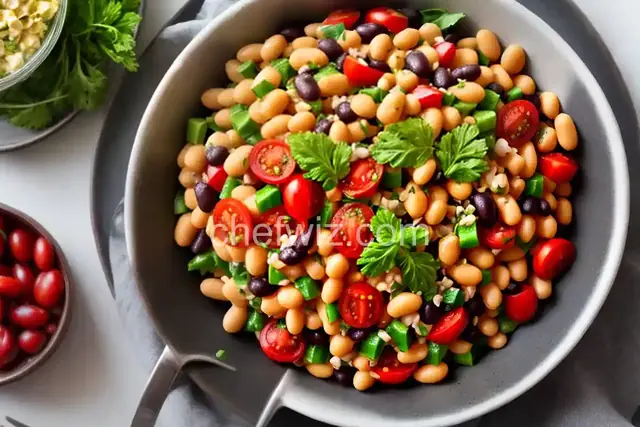 Couldn't Be Easier Three-Bean Salad