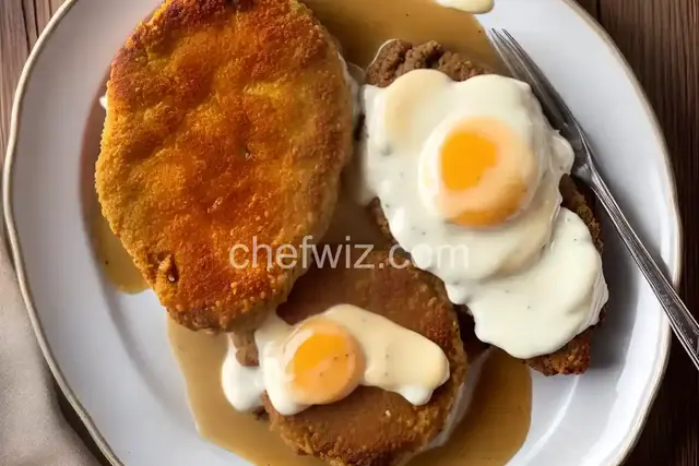 Country Fried Steak and Milk Gravy