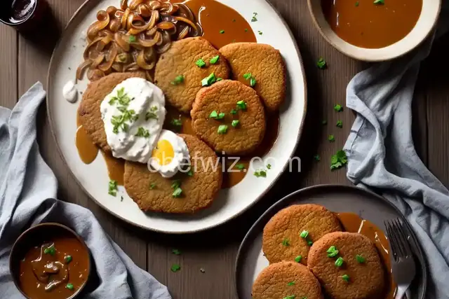 Country Fried Steaks with Sweet Onion Gravy