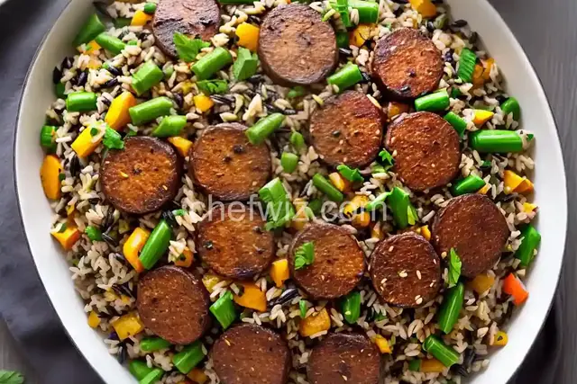 Country Wild Rice with Sausage