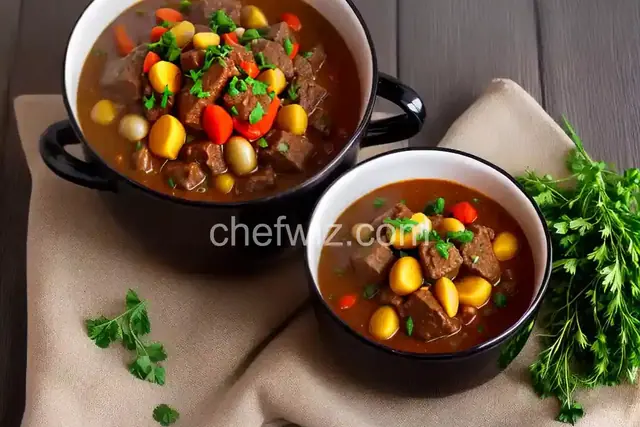 Cow heels stew(Amanqina)