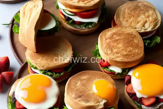 Cowboy Breakfast Sandwiches