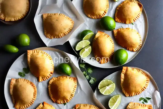 Crab Empanadas with Garlic-Lime Aioli